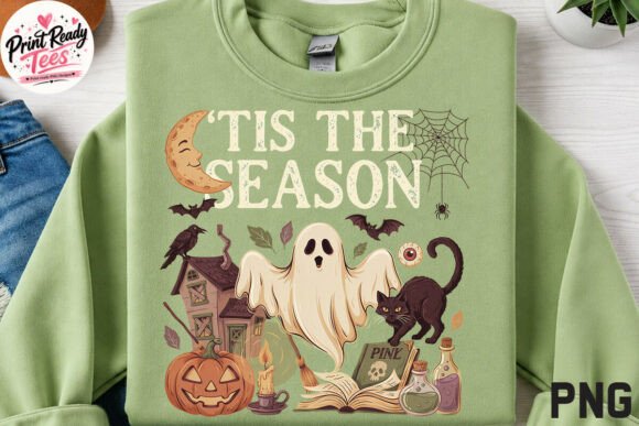 Download Tis the Season Ghost Halloween PNG - Tis the season Collection