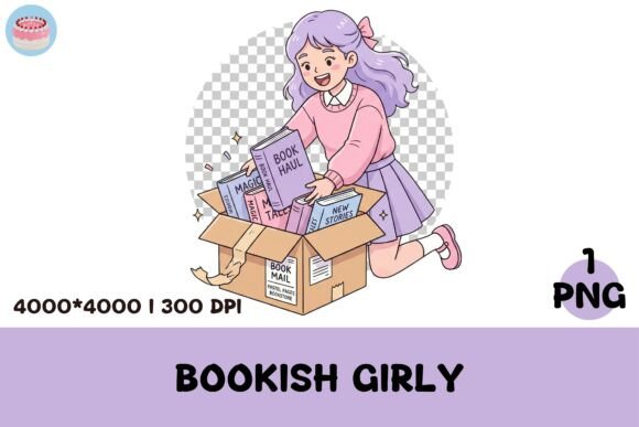 Download Book Haul Girl Clipart - Haul Collection