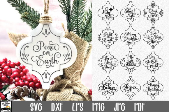 Download Arabesque Christmas Ornaments Bundle - Premium Bundle