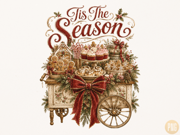 Download Tis the Season Vintage Christmas Market - Tis the season Collection