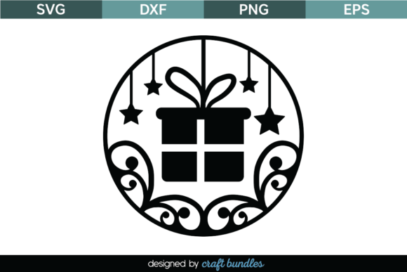 Download Christmas Gift SVG Cut File - Premium Resources